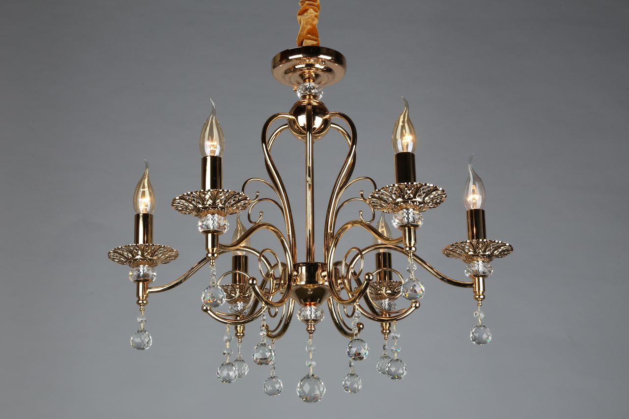 oml-73603-06 люстра подвесная omnilux turin